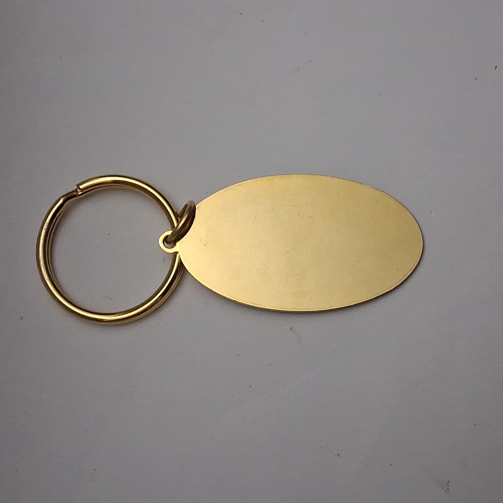 Rare Christian Dior Oval metal keychain - Picture 2 of 3
